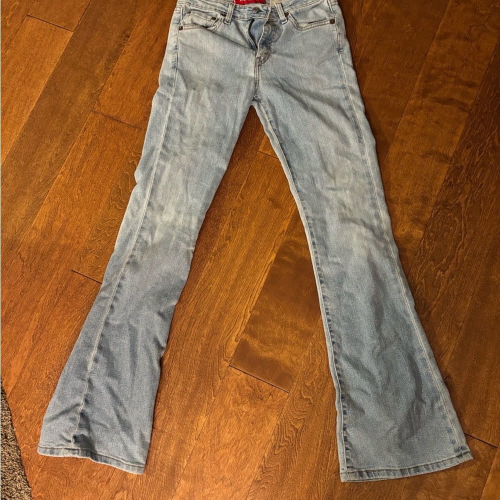 Levi's Light Blue Flare Jeans